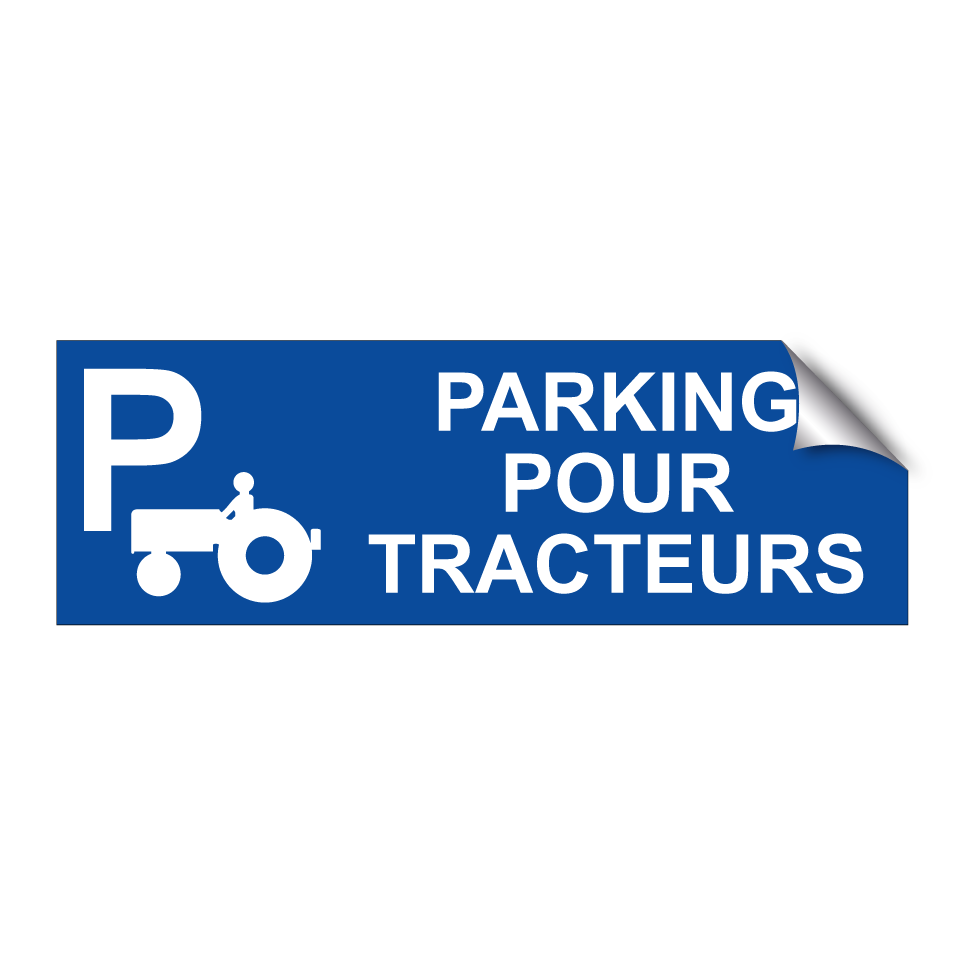 Parking pour tracteurs