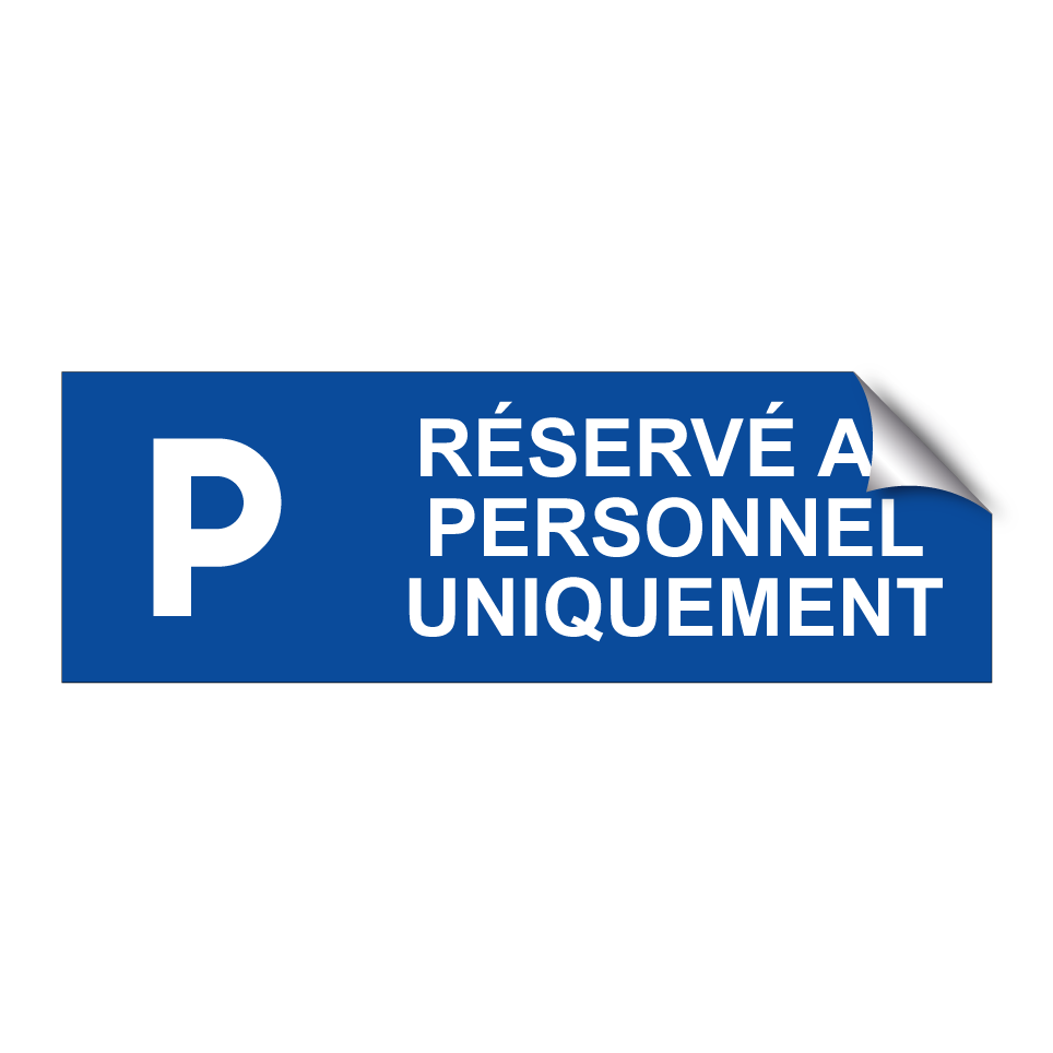 Réservé au personnel uniquement