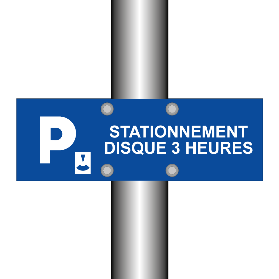 Stationnement disque 3 heures