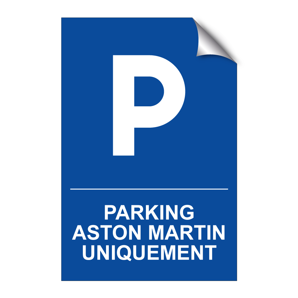 Parking Aston Martin uniquement