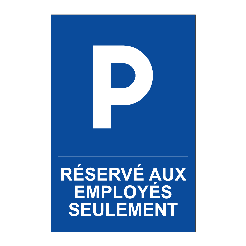Réservé aux employés seulement