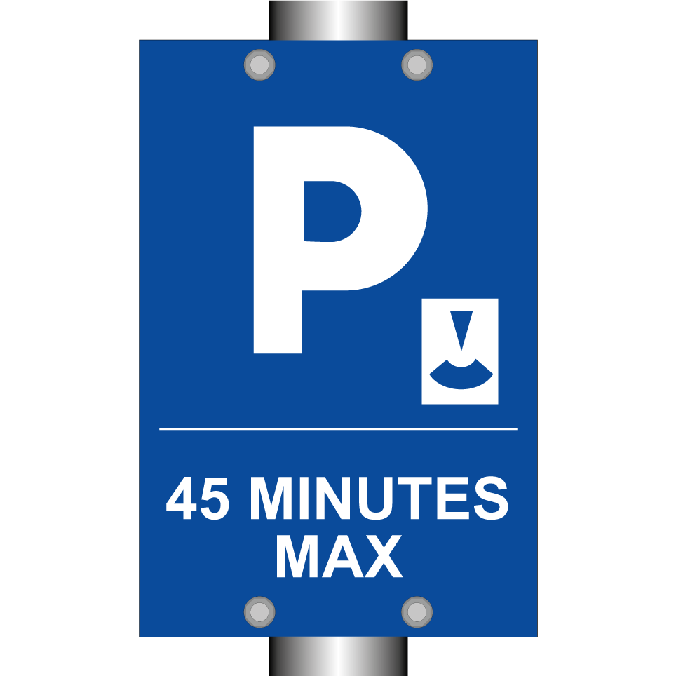 45 minutes max.