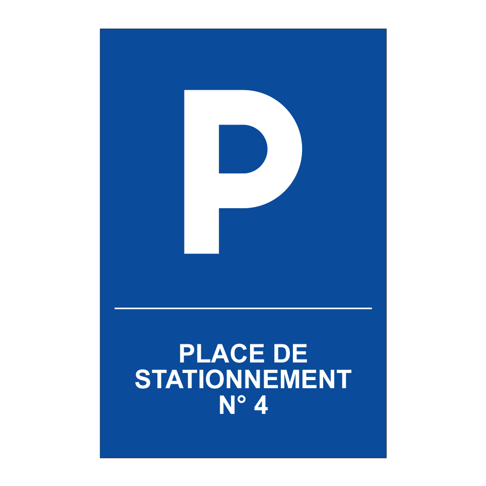 Place de stationnement n° 4