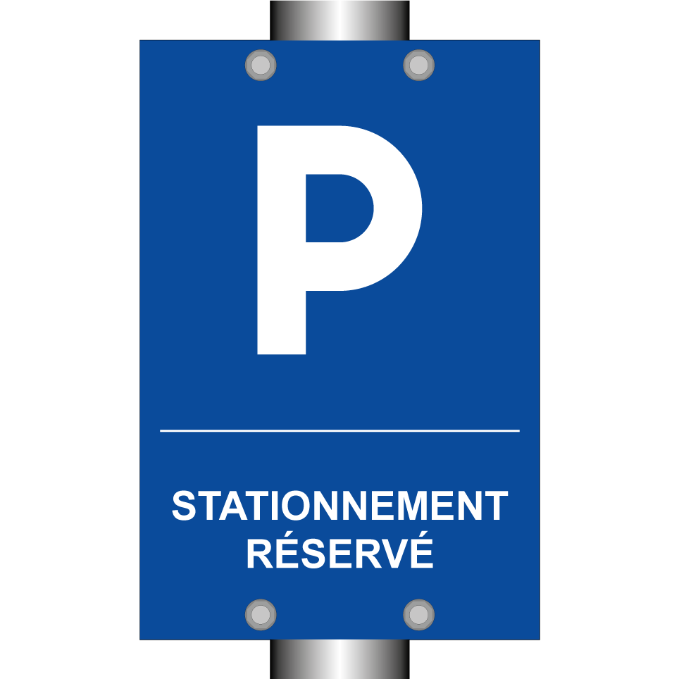 Stationnement réservé