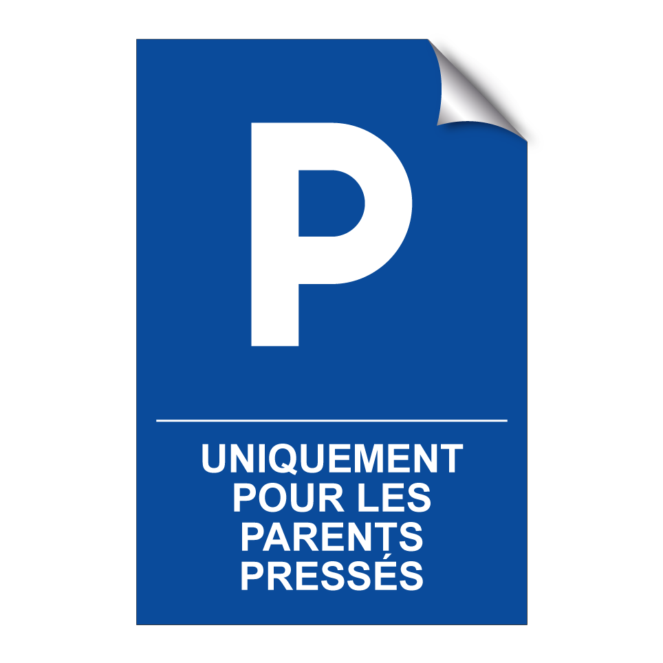 Uniquement pour les parents pressés