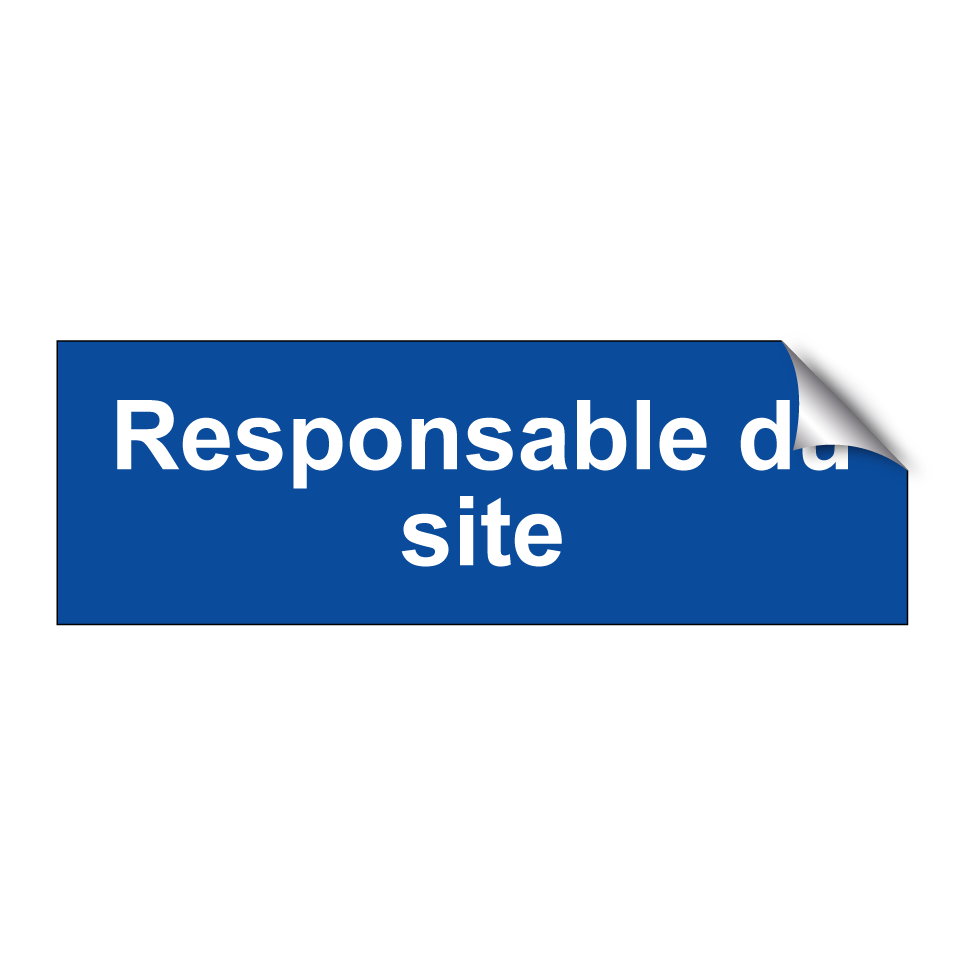 Responsable du site