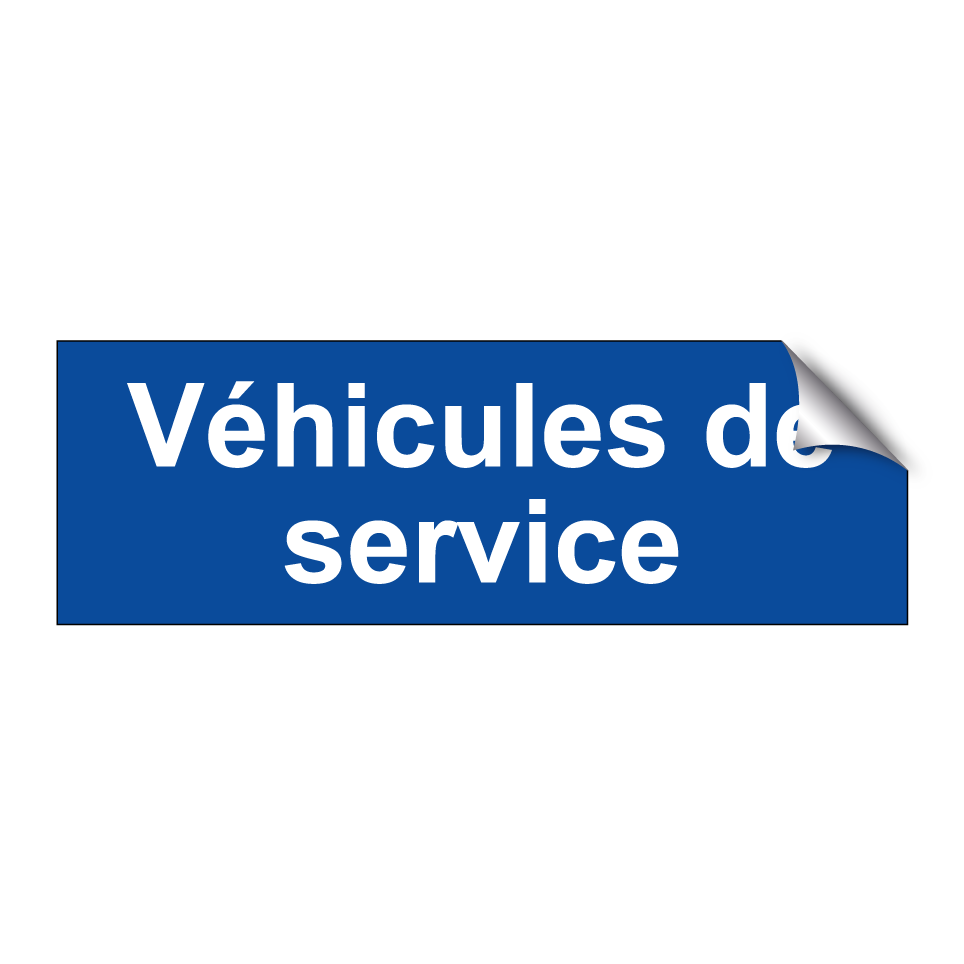 Véhicules de service