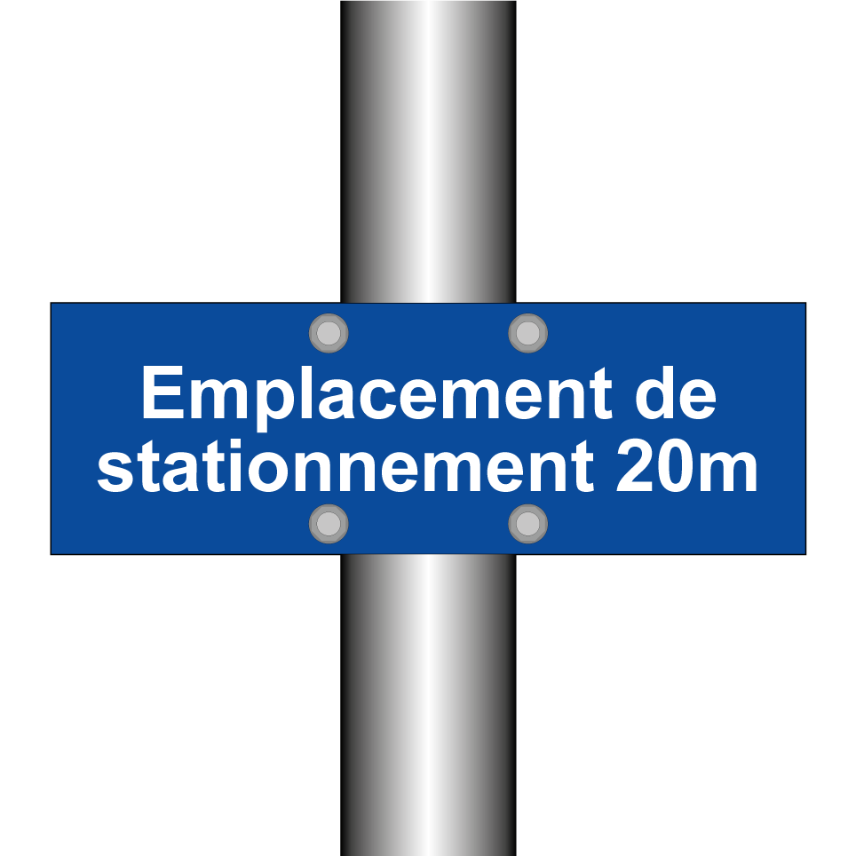 Emplacement de stationnement 20m