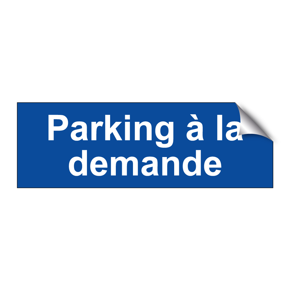 Parking à la demande