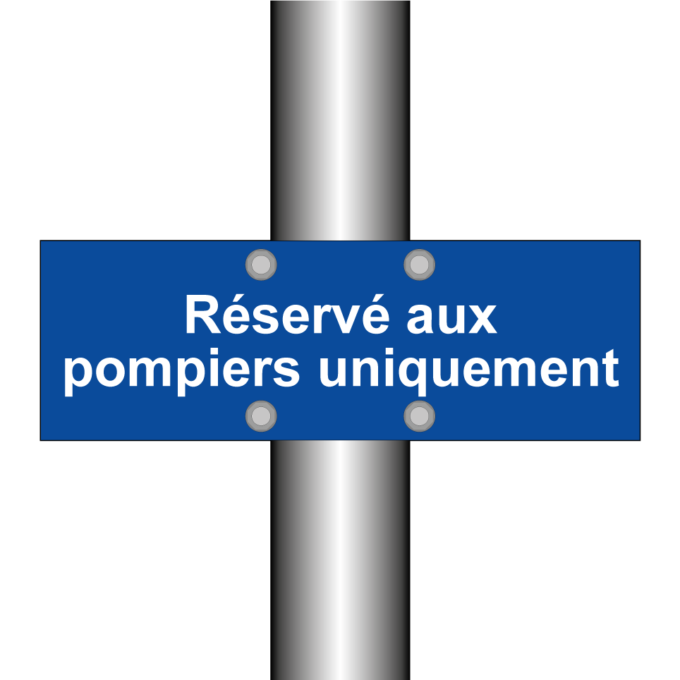 Réservé aux pompiers uniquement