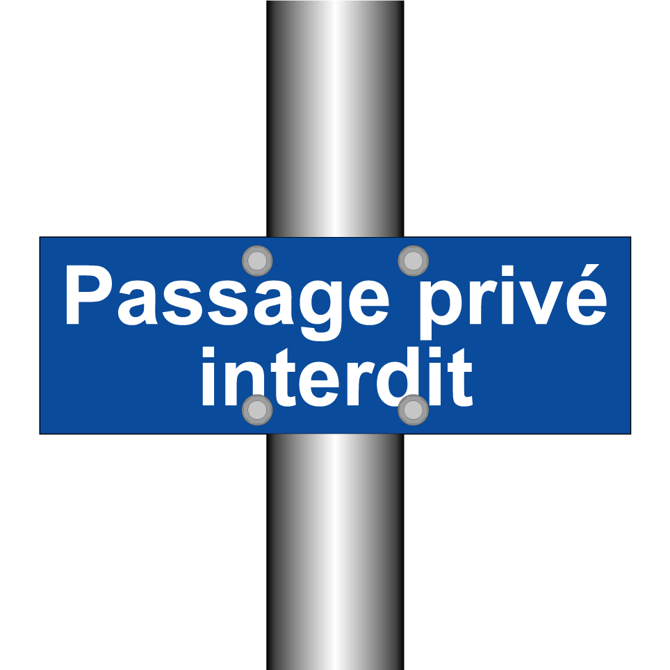 Passage privé interdit