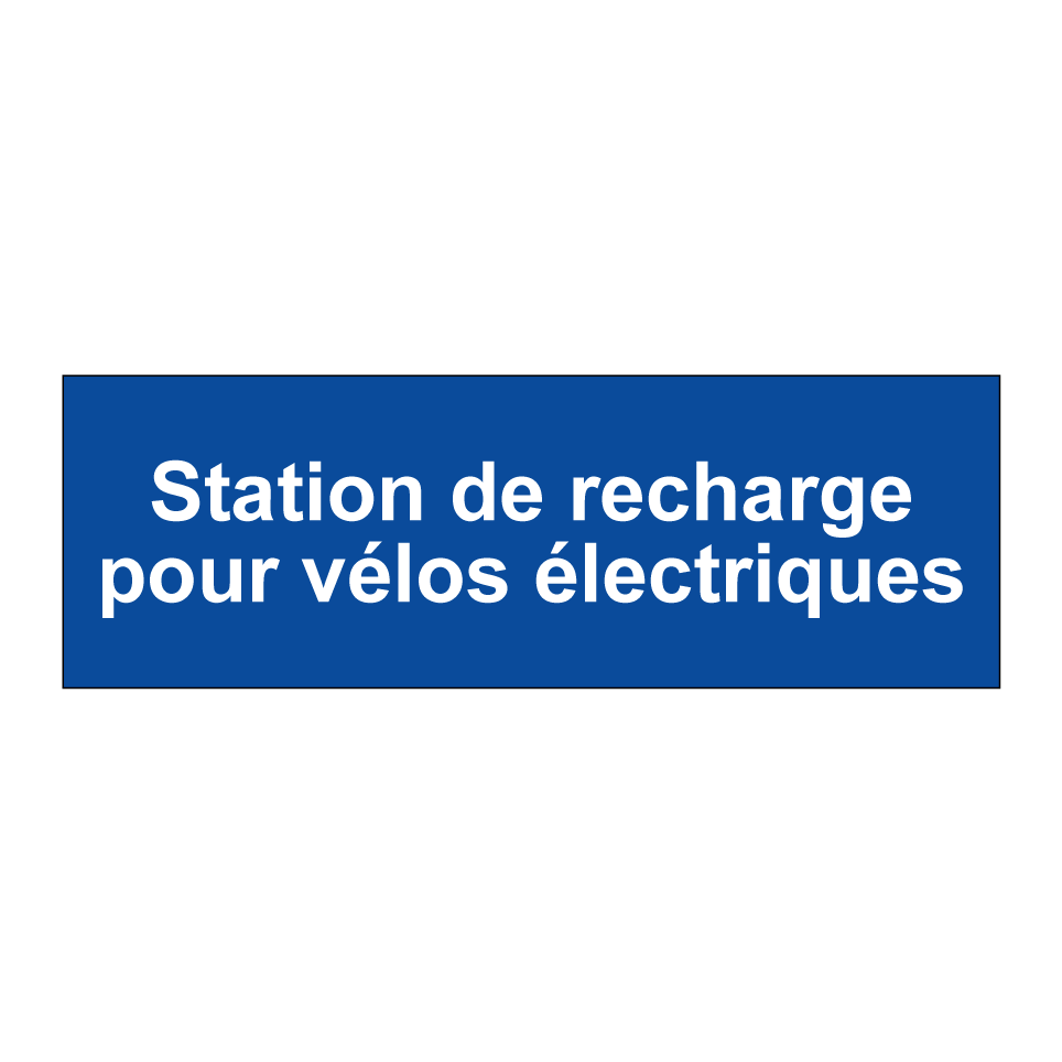 Station de recharge pour vélos électriques