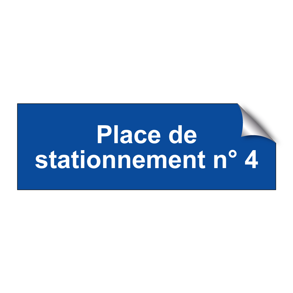 Place de stationnement n° 4