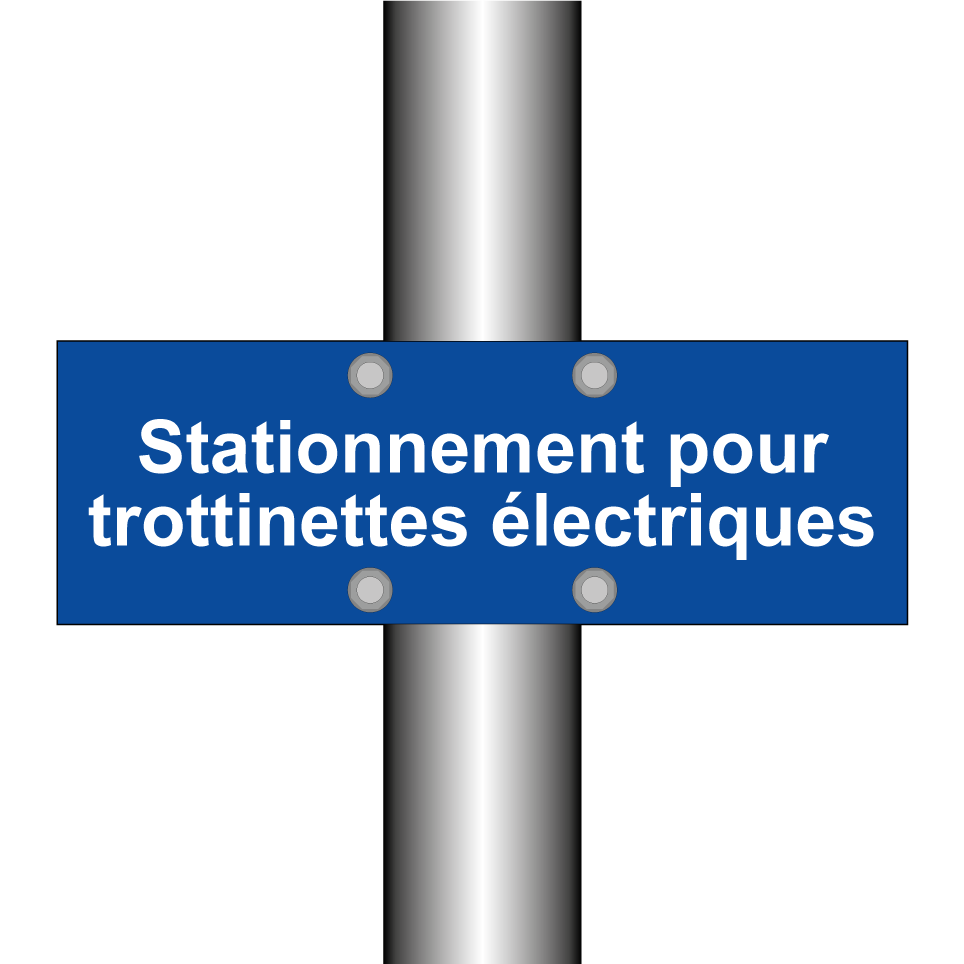 Stationnement pour trottinettes électriques