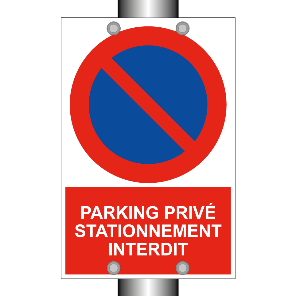 Parking privé stationnement interdit