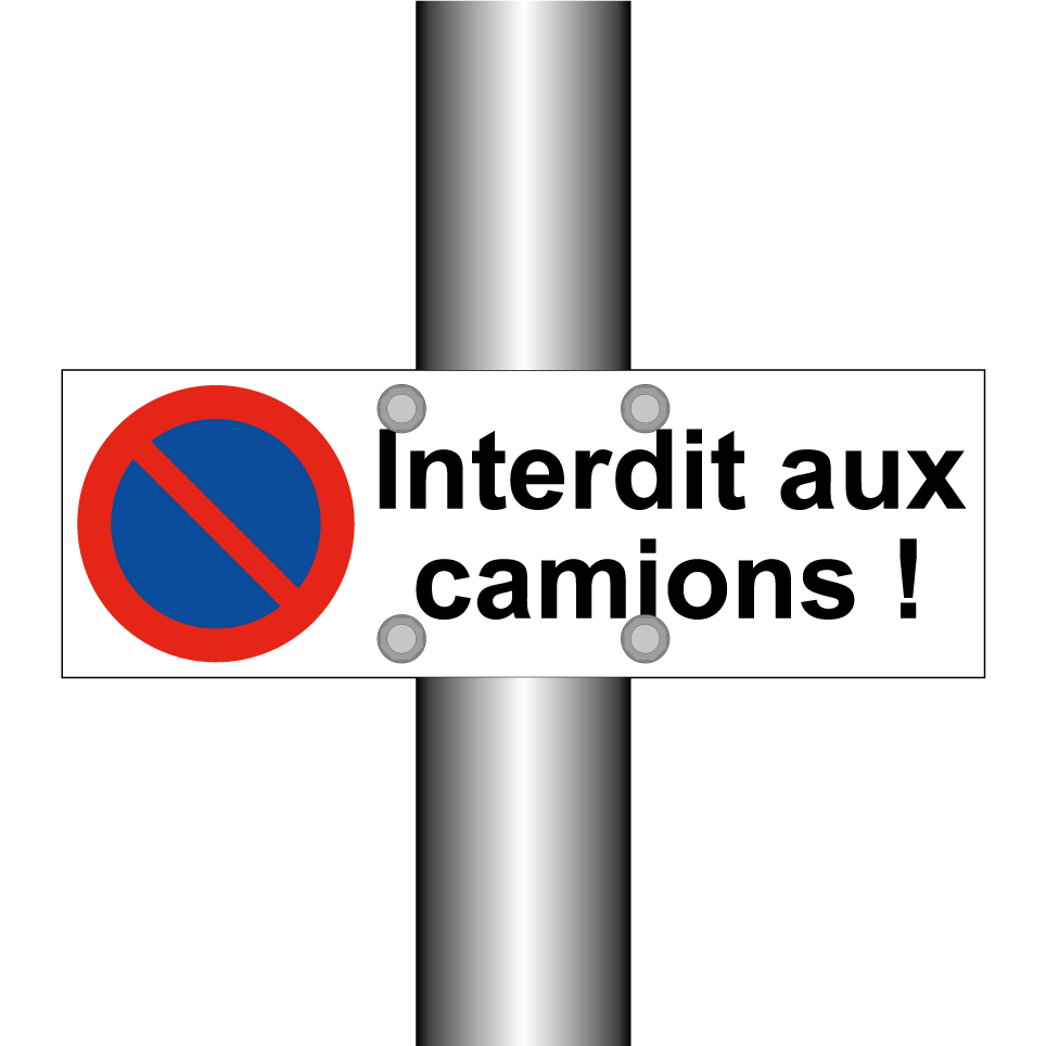 Interdit aux camions !