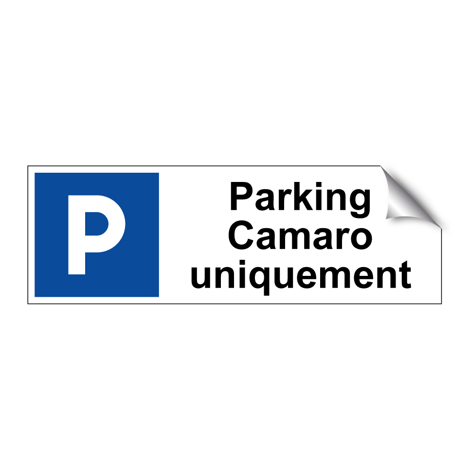 Parking Camaro uniquement