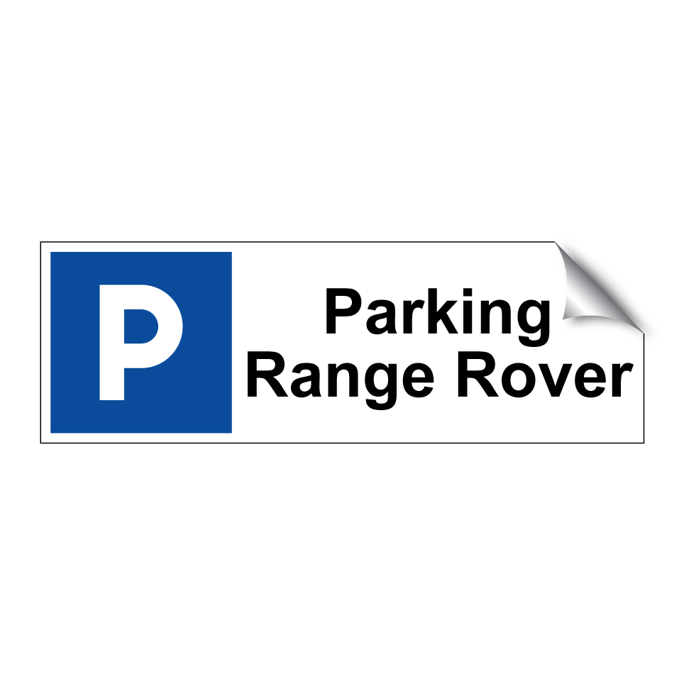 Parking Range Rover