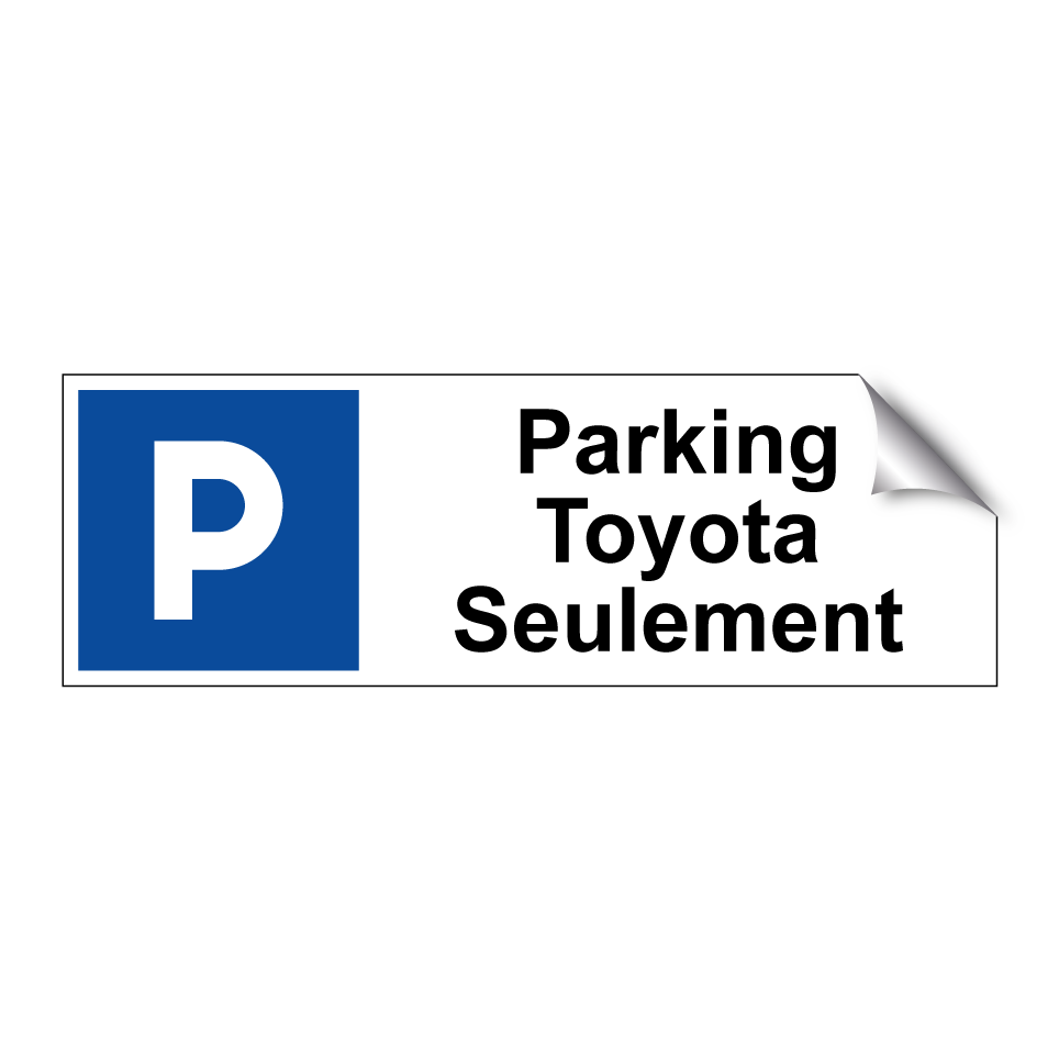 Parking Toyota Seulement