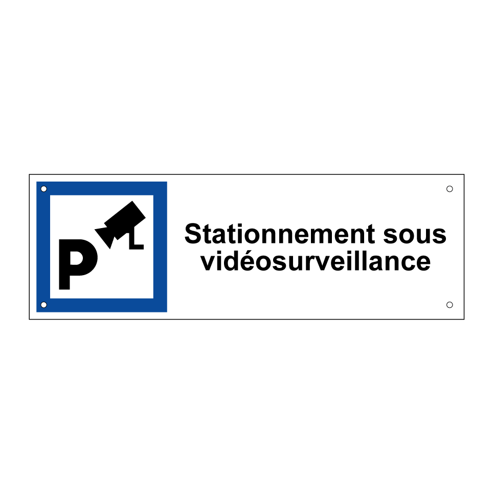 Stationnement sous vidéosurveillance