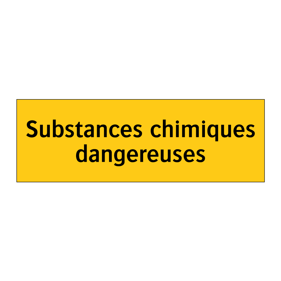 Substances chimiques dangereuses