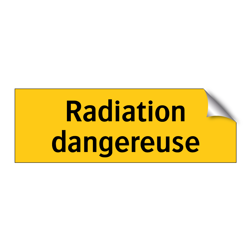 Radiation dangereuse