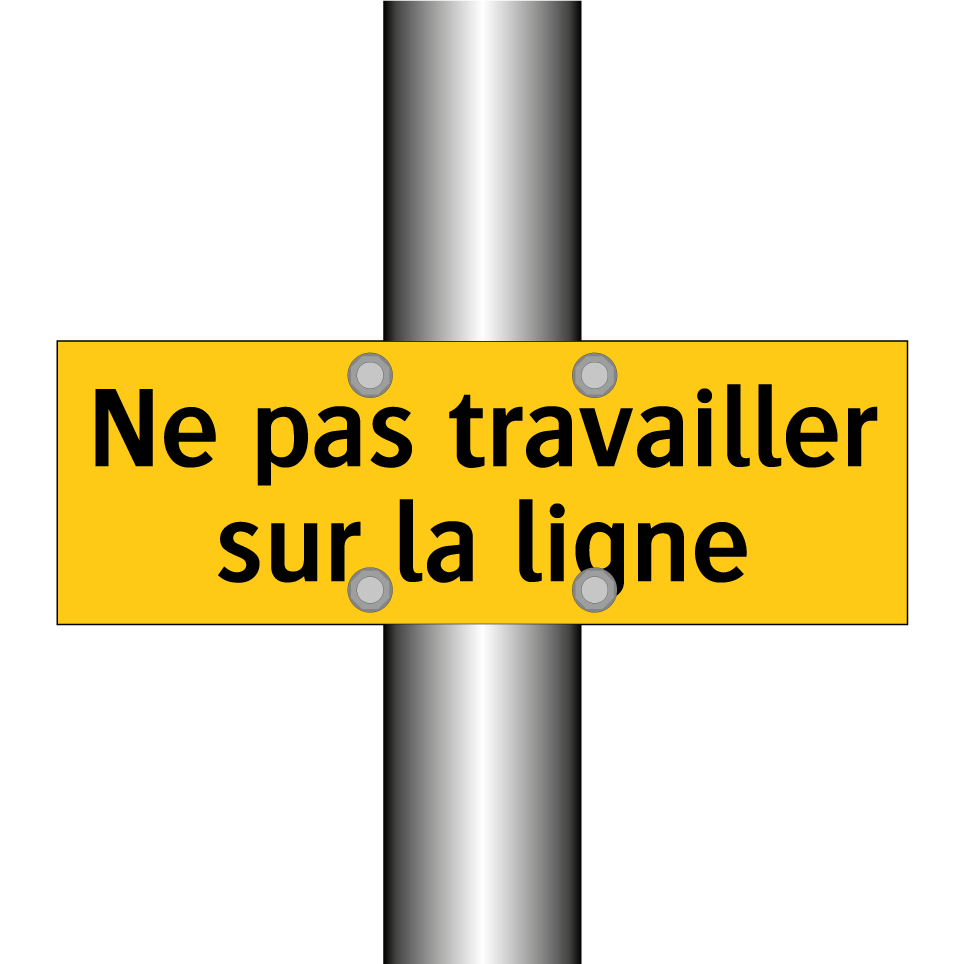 Ne pas travailler sur la ligne