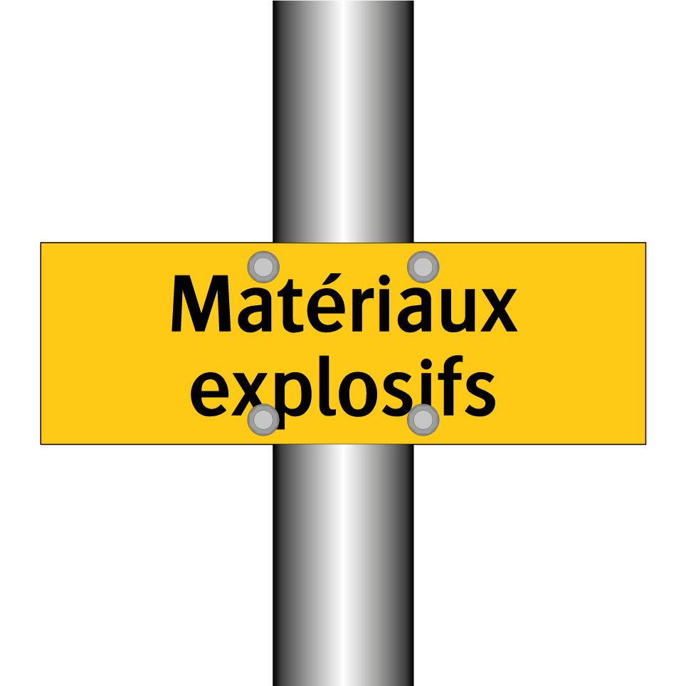 Matériaux explosifs