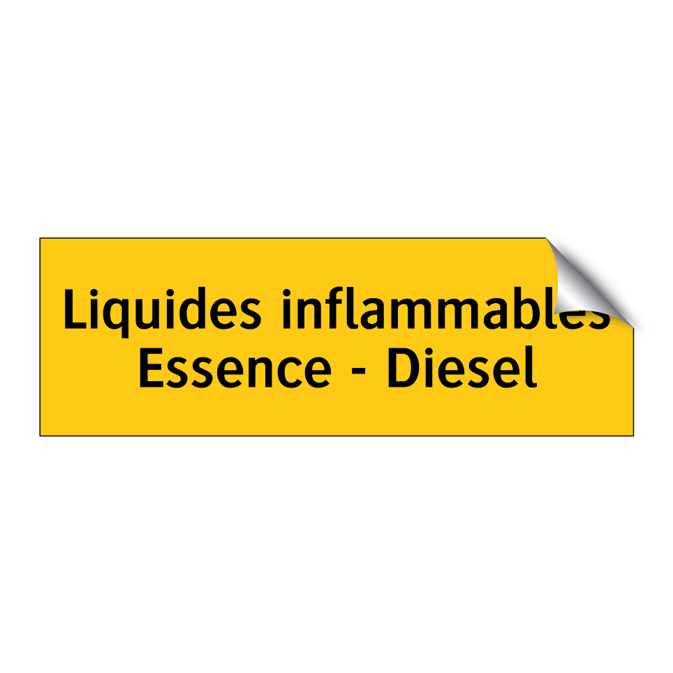 Liquides inflammables Essence - Diesel