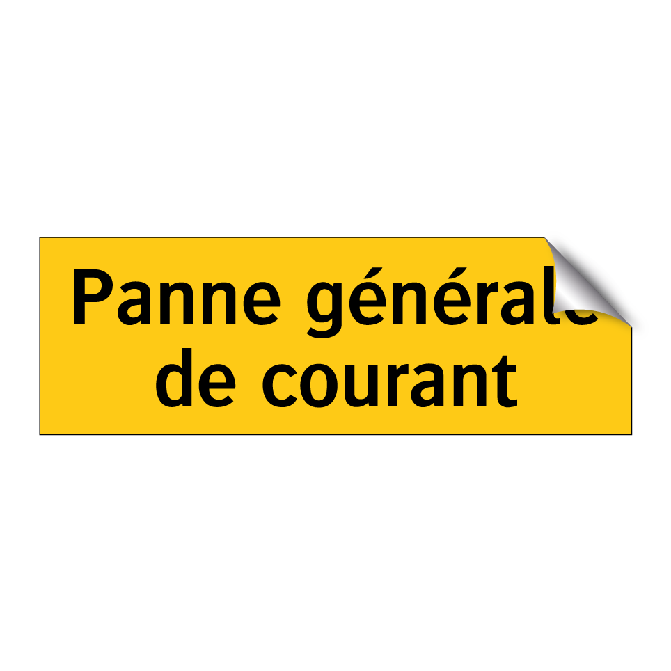 Panne générale de courant