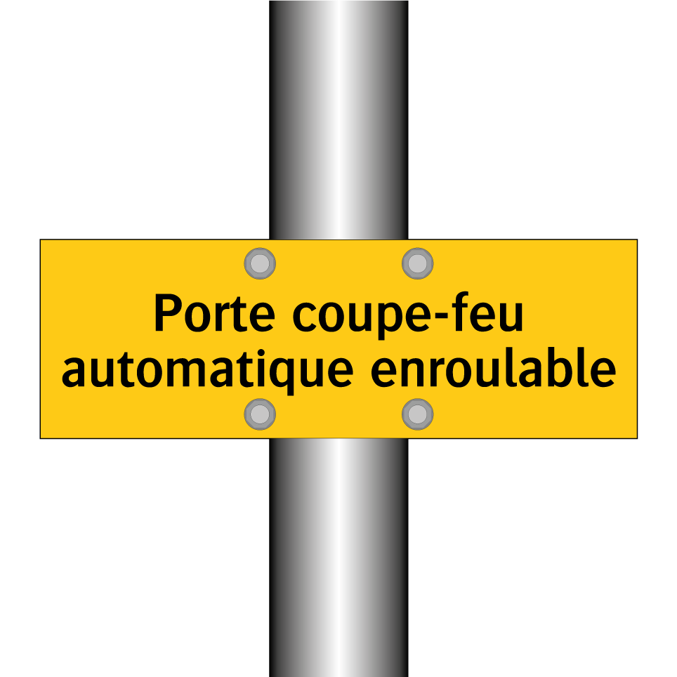 Porte coupe-feu automatique enroulable