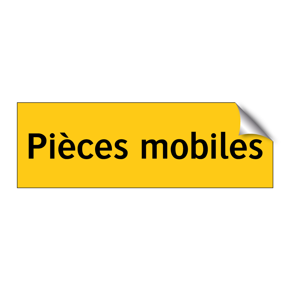 Pièces mobiles