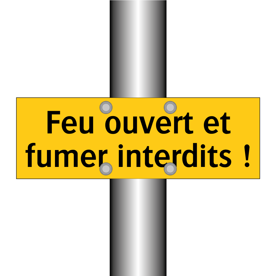 Feu ouvert et fumer interdits !