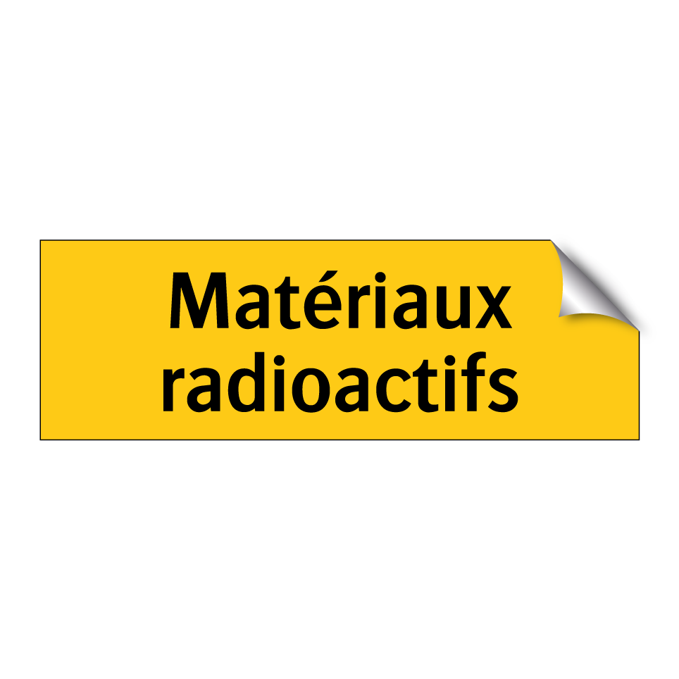 Matériaux radioactifs