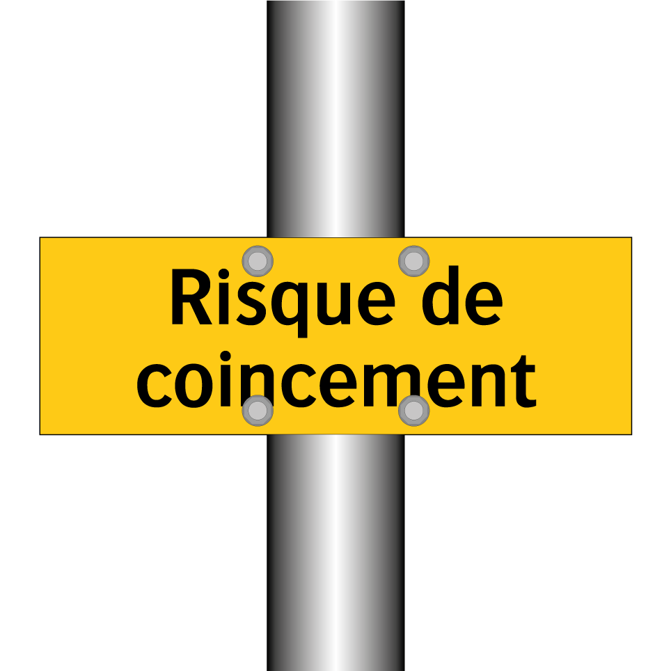 Risque de coincement