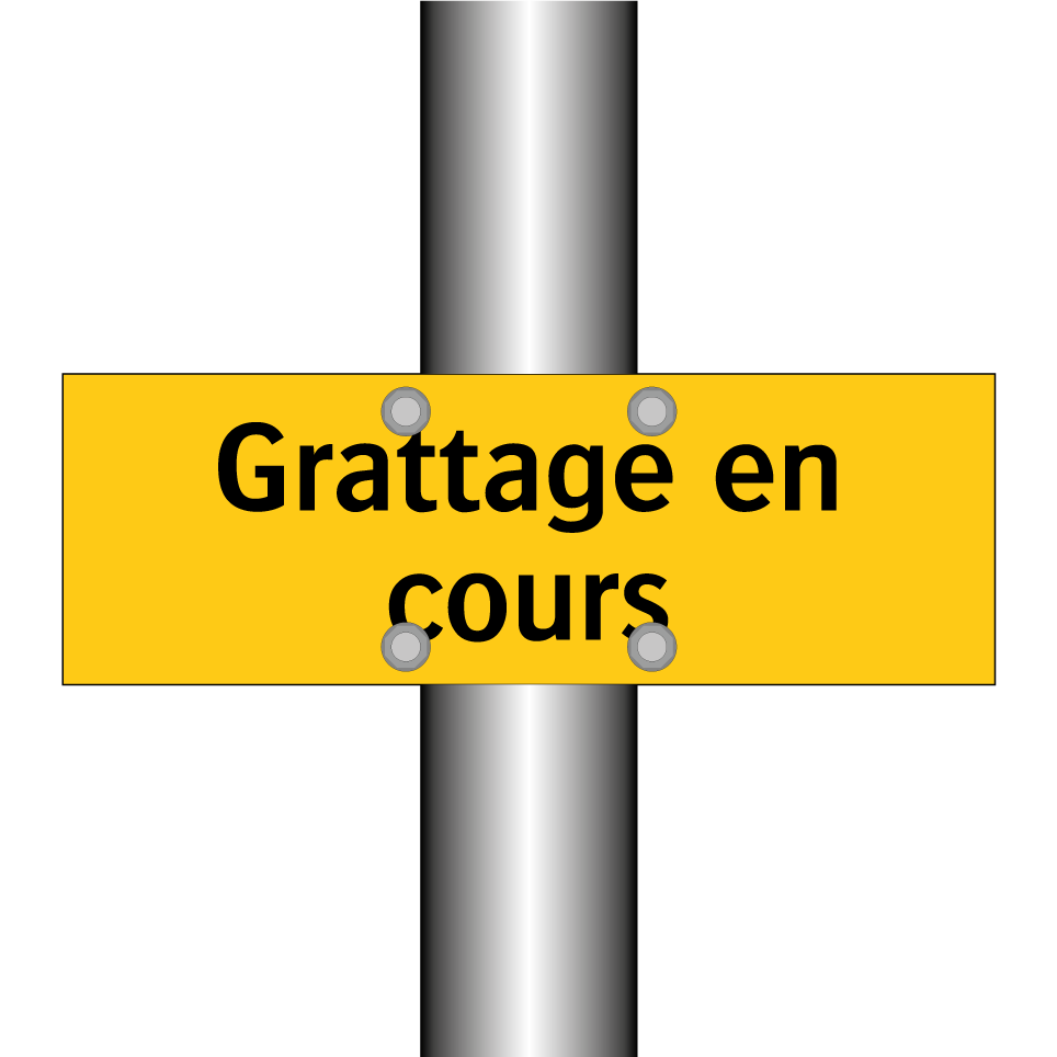 Grattage en cours