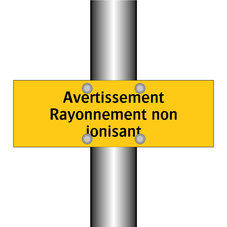 Avertissement Rayonnement non ionisant