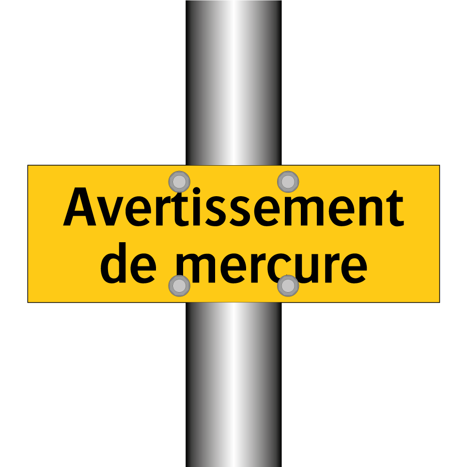 Avertissement de mercure
