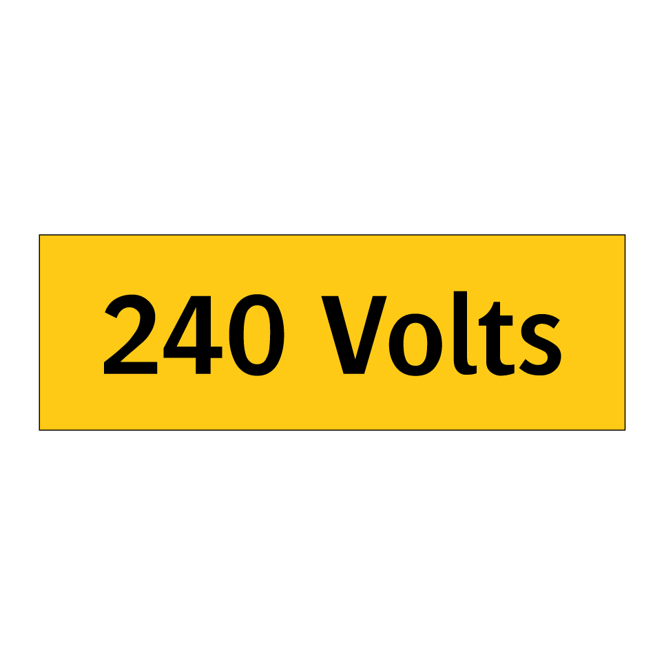 240 Volts