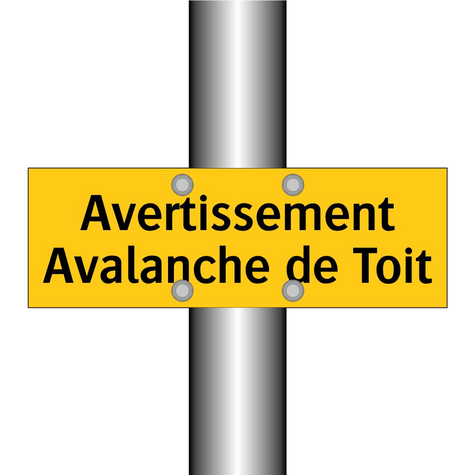 Avertissement Avalanche de Toit