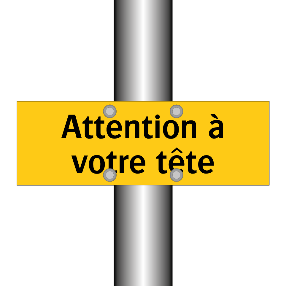 Attention à votre tête