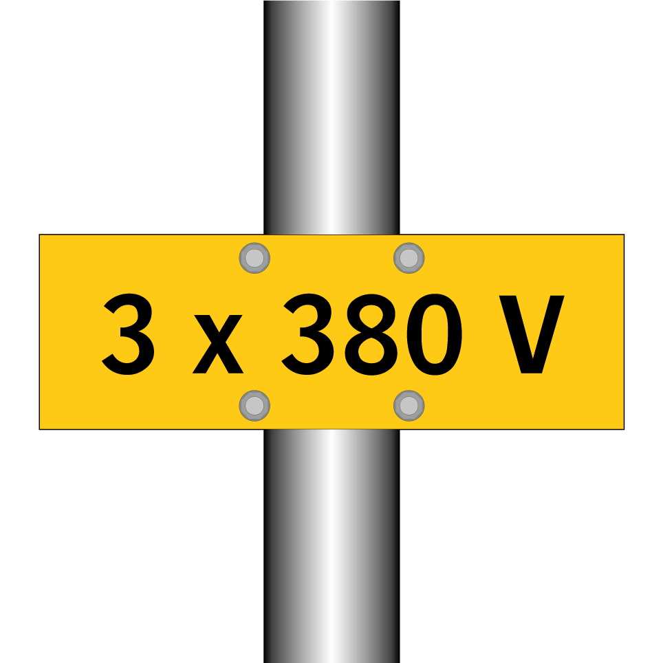 3 x 380 V