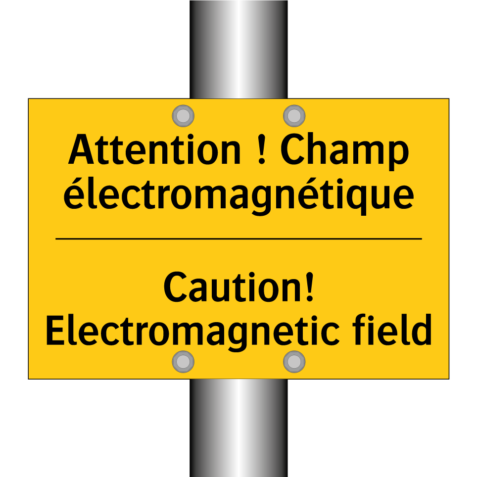 Attention ! Champ électromagnétique /.../ - Caution! Electromagnetic field