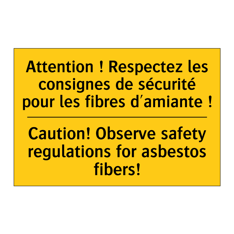 Attention ! Respectez les consignes  /.../ - Caution! Observe safety regulations  /.../