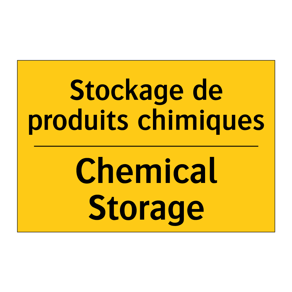 Stockage de produits chimiques - Chemical Storage