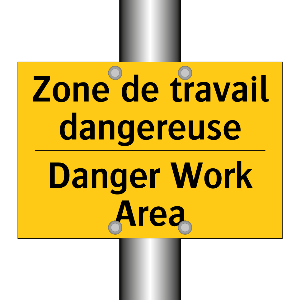 Zone de travail dangereuse - Danger Work Area
