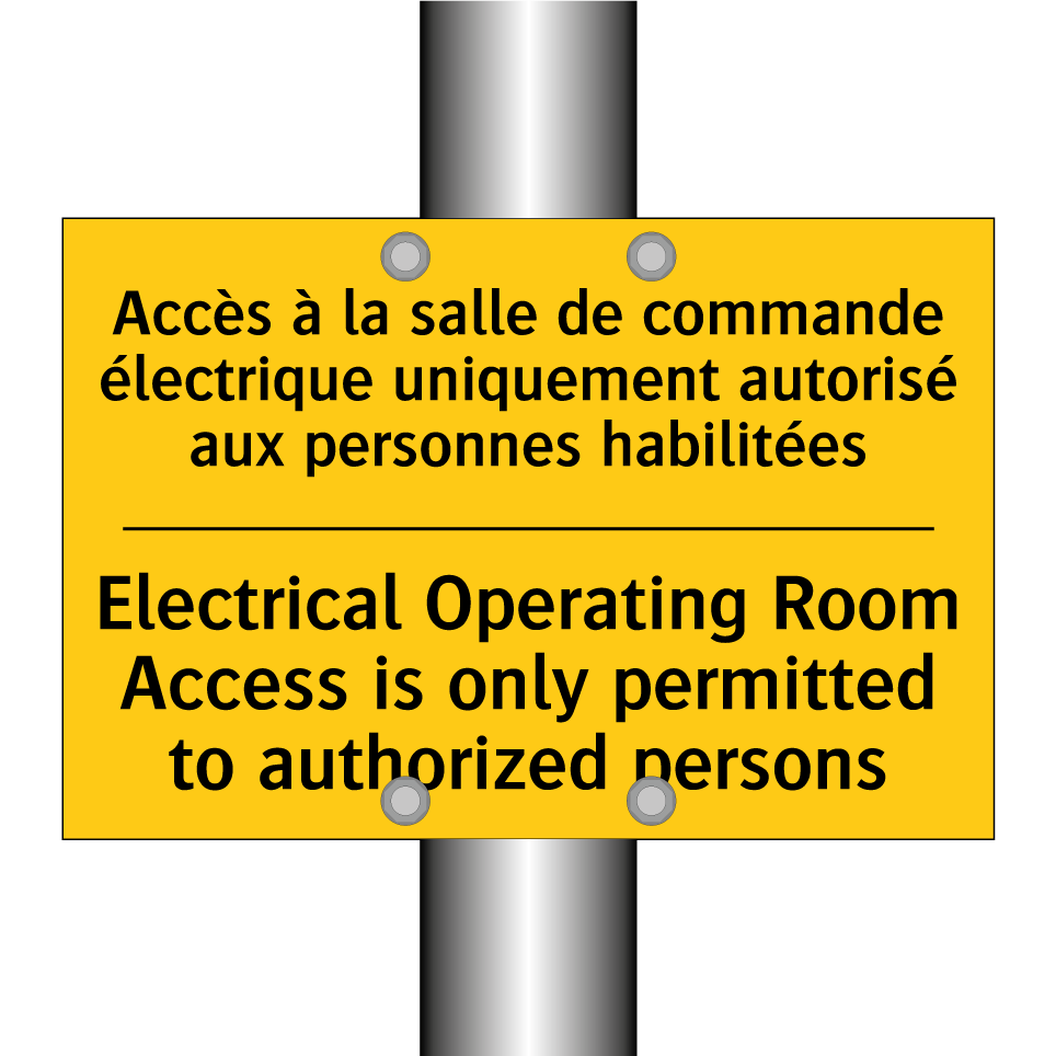 Accès à la salle de commande électrique  /.../ - Electrical Operating Room Access  /.../