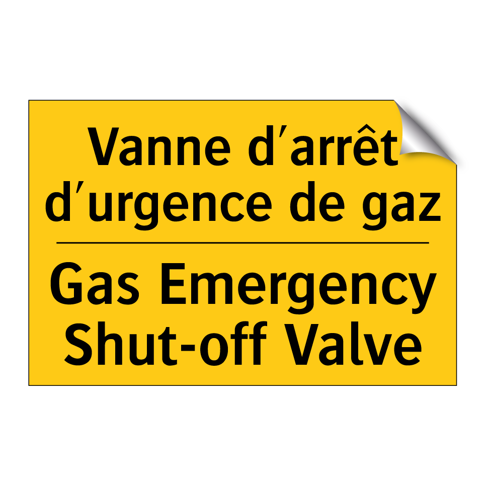 Vanne d'arrêt d'urgence de gaz - Gas Emergency Shut-off Valve
