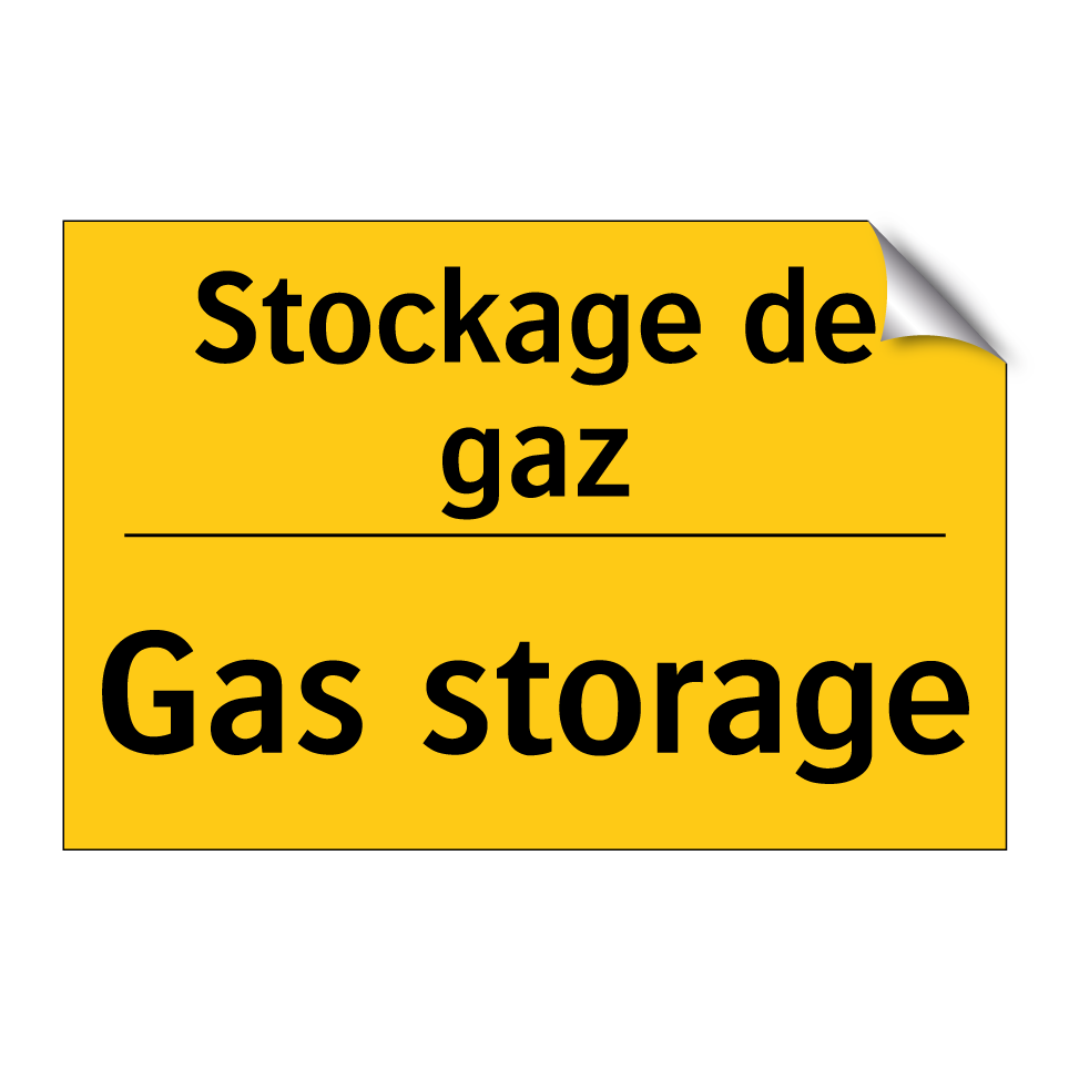Stockage de gaz - Gas storage