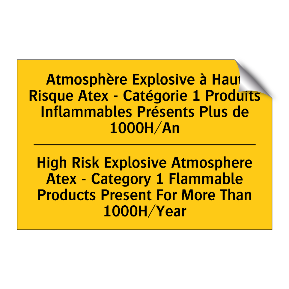 Atmosphère Explosive à Haut Risque  /.../ - High Risk Explosive Atmosphere  /.../